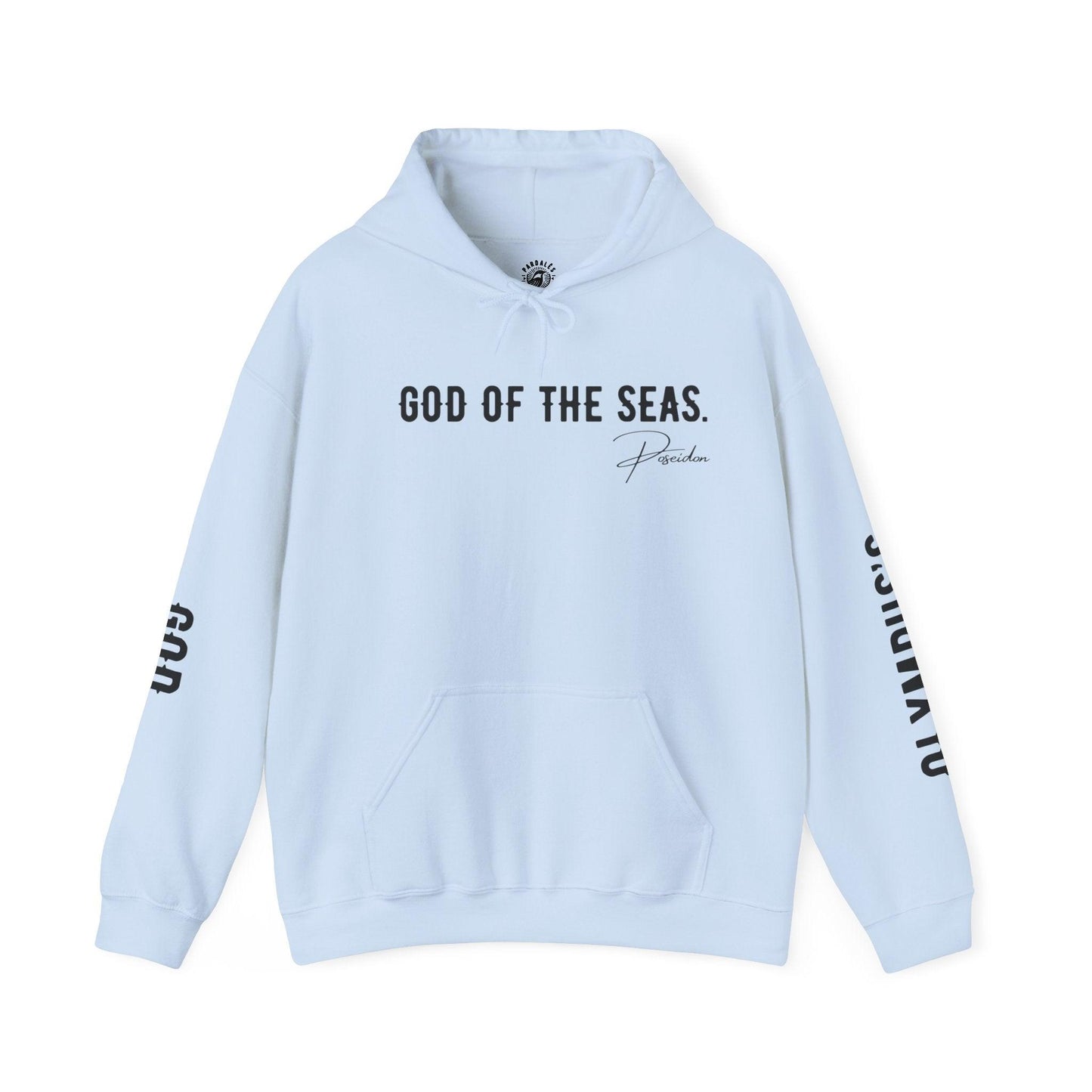 Unisex Hooded Sweatshirt - Olympus's God Poseidon - Pardalês_Free Lifestyle