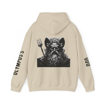 Unisex Hooded Sweatshirt - Olympus's God Hades - Pardalês_Free Lifestyle