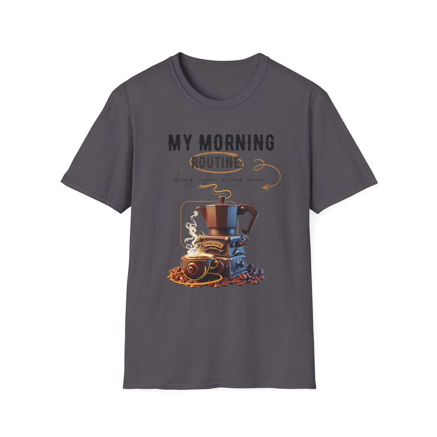 My Way to MORNING - Softstyle T-Shirt - Pardalês_Free Lifestyle