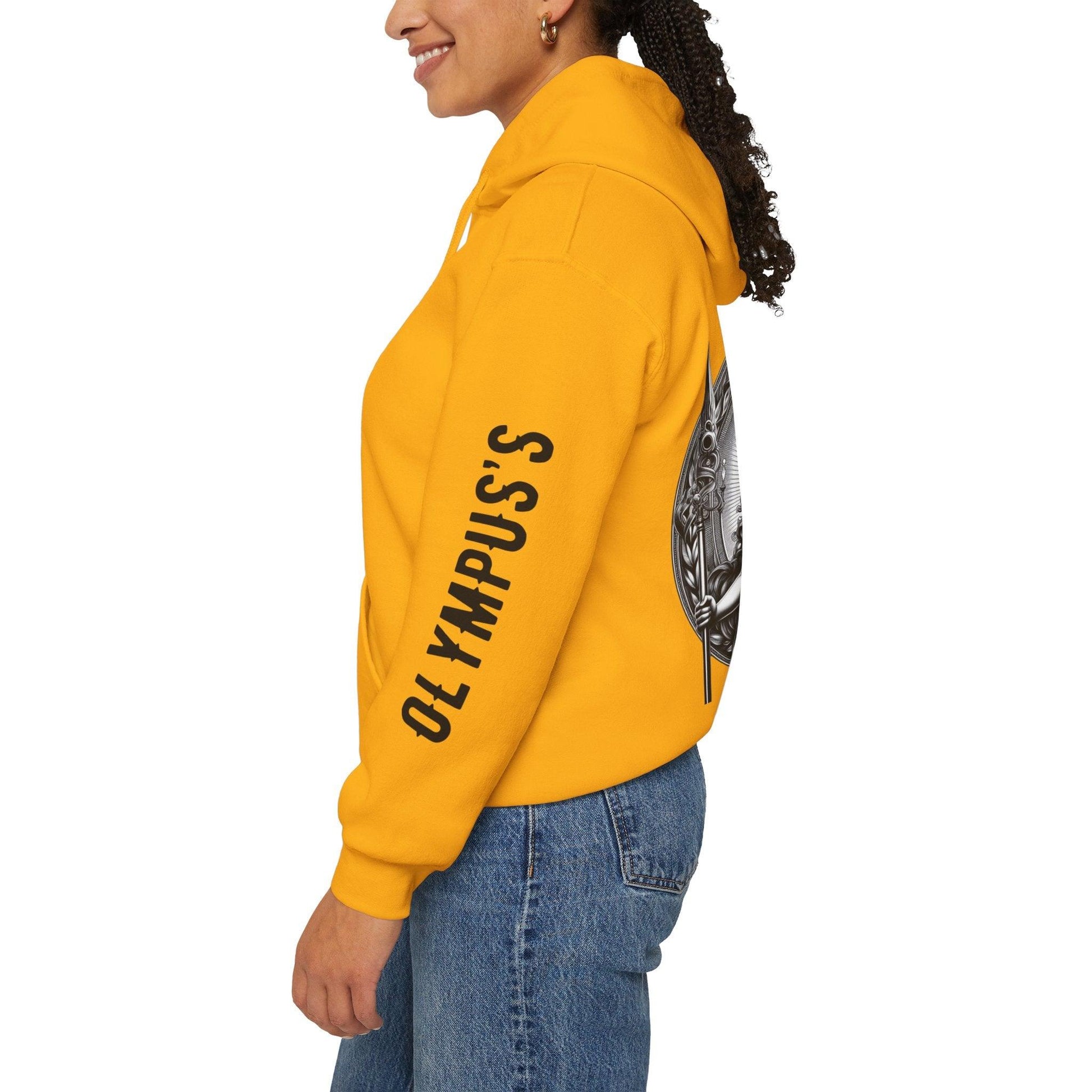 Unisex Hooded Sweatshirt - Olympus's Goddess Athena - Pardalês_Free Lifestyle