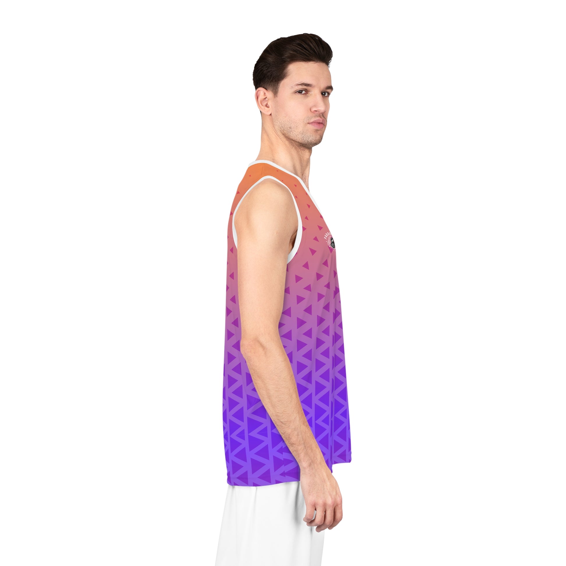 Basketball Shirt - Purplish Printify