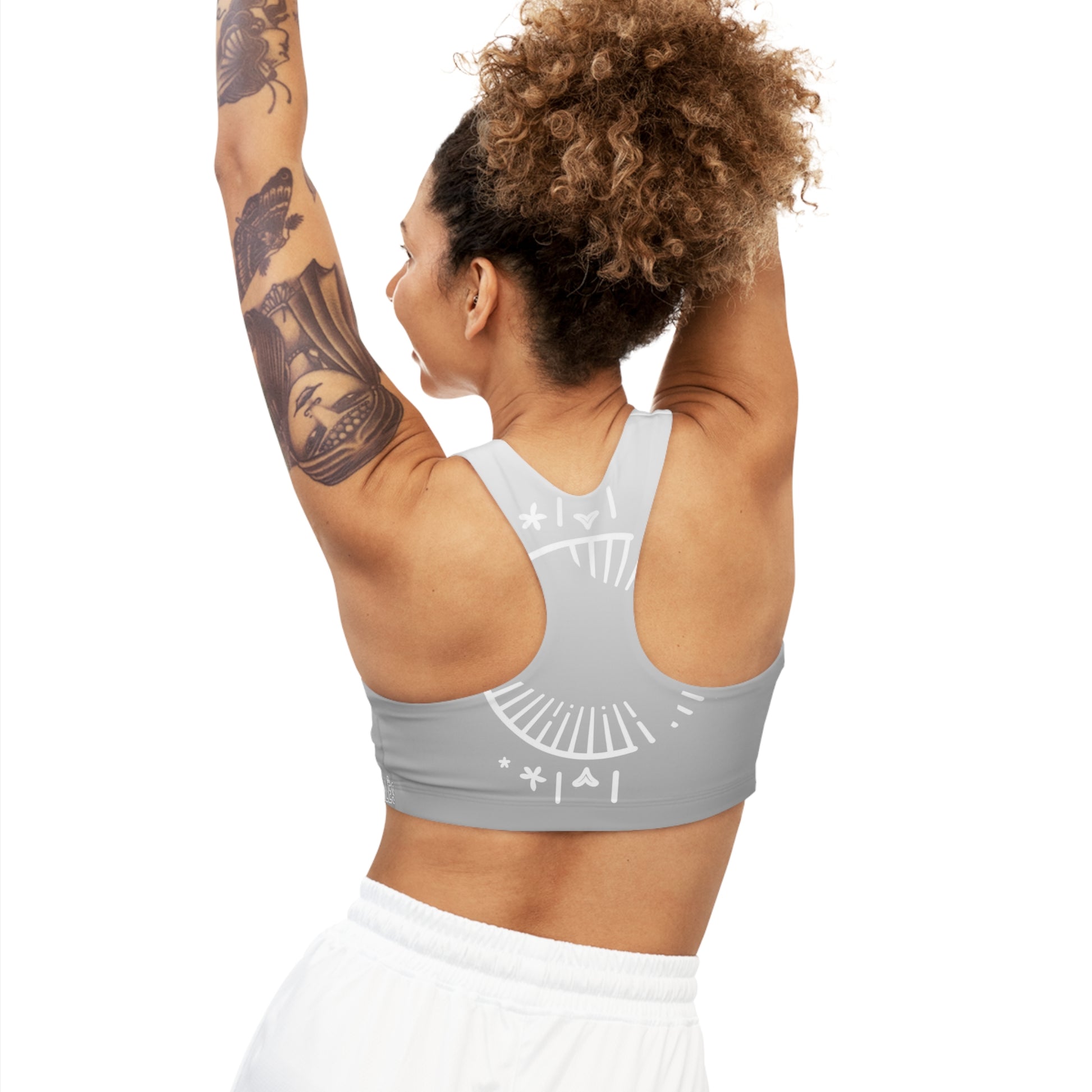 Sports Bra - Light Grey Printify