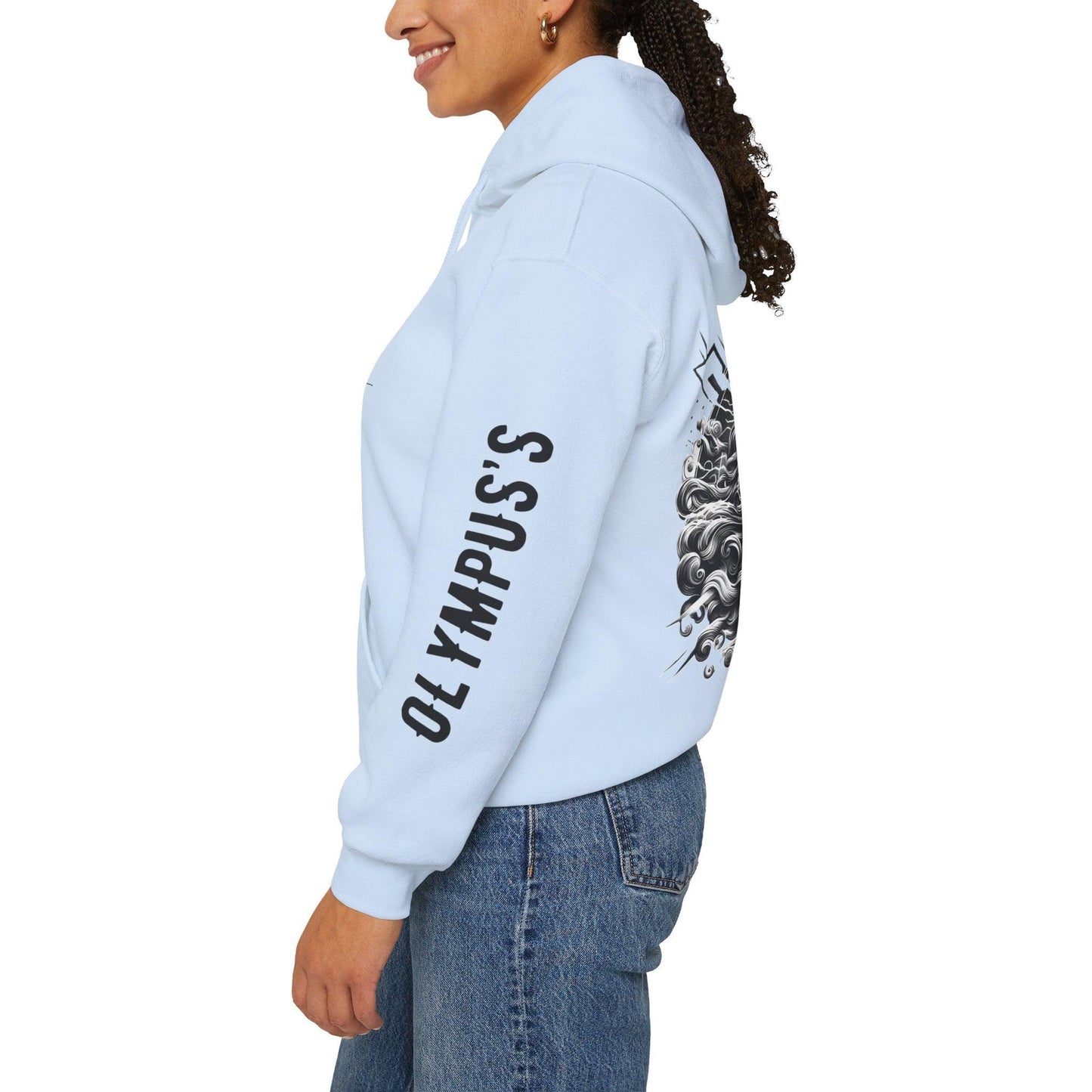 Unisex Hooded Sweatshirt - Olympus's God Zeus - Pardalês_Free Lifestyle