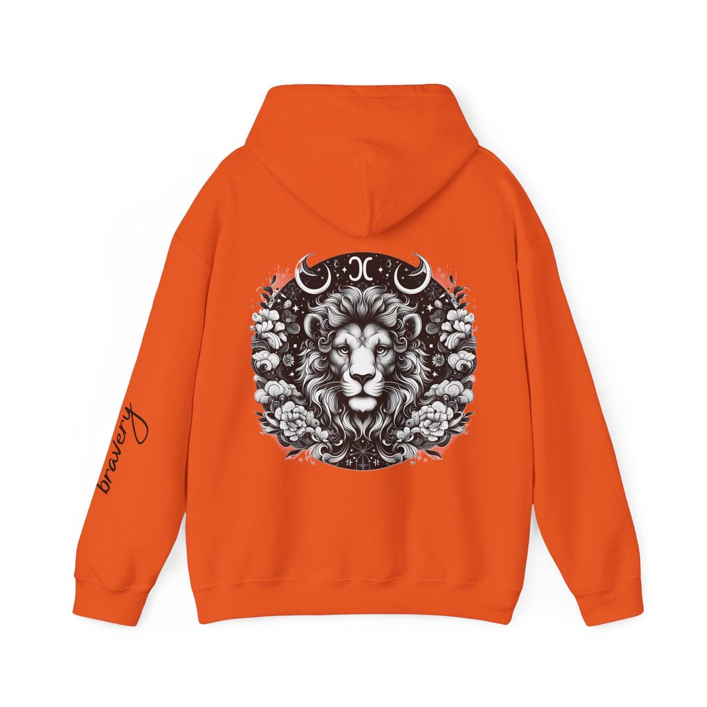 Unisex Hooded Sweatshirt - Leo Sign - Pardalês_Free Lifestyle