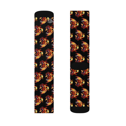 Elemental Socks - Flamegon Fire - Pardalês_Free Lifestyle