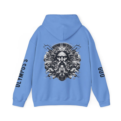 Unisex Hooded Sweatshirt - Olympus's God Zeus - Pardalês_Free Lifestyle