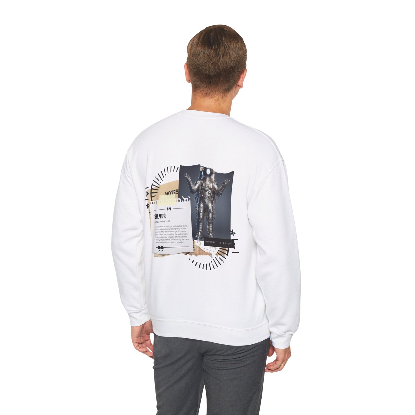 Unisex Sweatshirt - Silver - Pardalês_Free Lifestyle