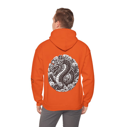 Unisex Hooded Sweatshirt - Chinese Zodiac Dragon