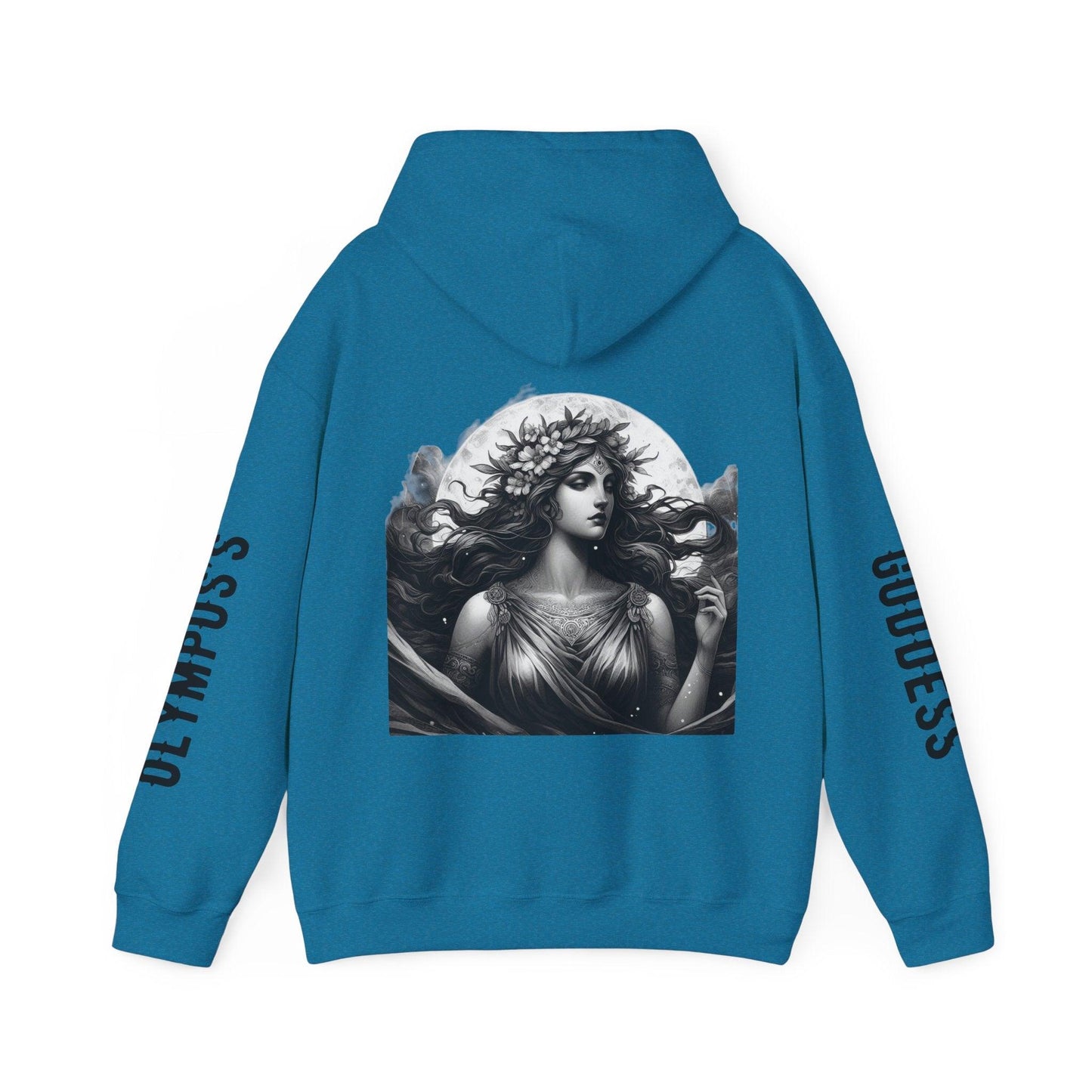 Unisex Hooded Sweatshirt - Olympus's Goddess Demeter - Pardalês_Free Lifestyle