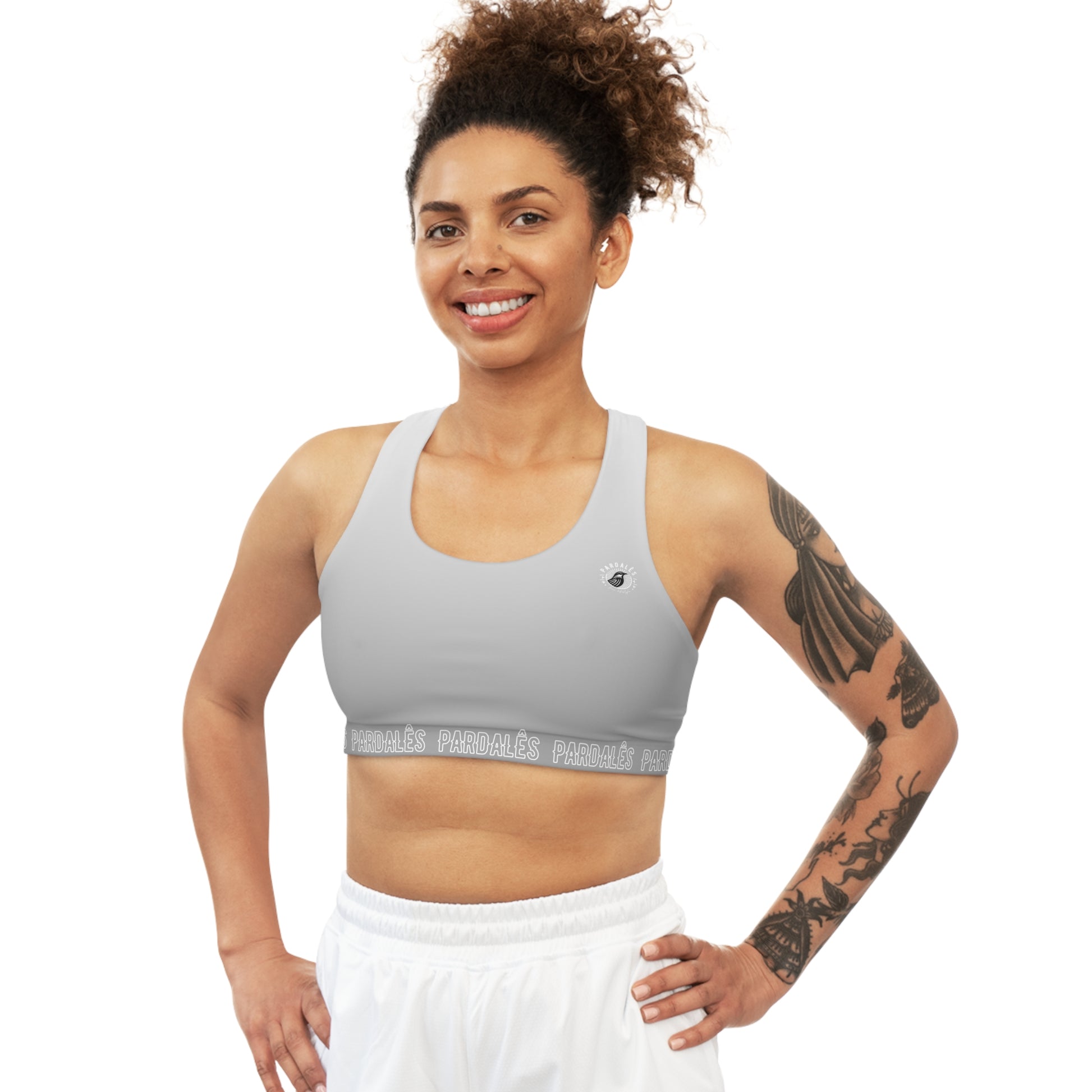 Sports Bra - Light Grey Printify