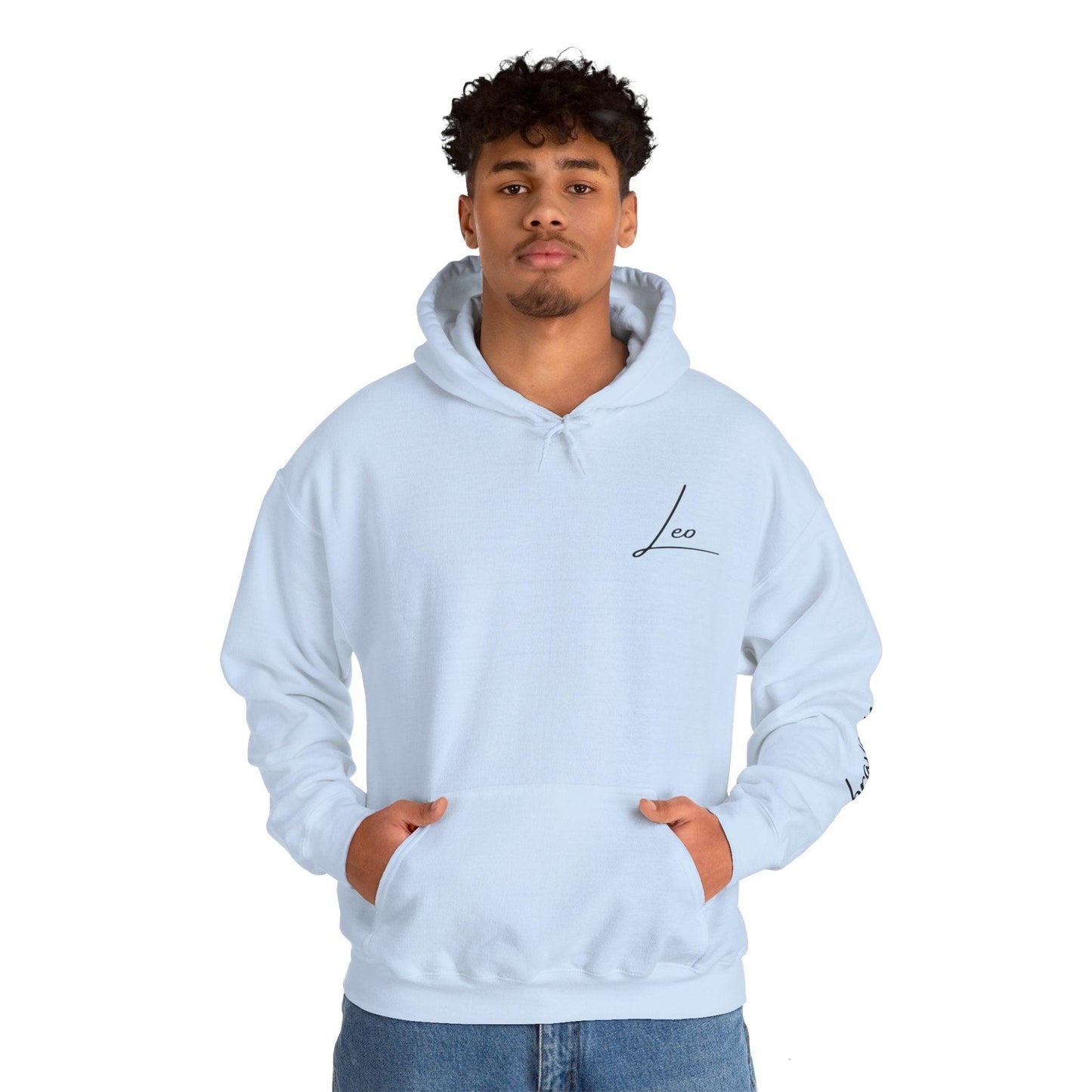 Unisex Hooded Sweatshirt - Leo Sign - Pardalês_Free Lifestyle