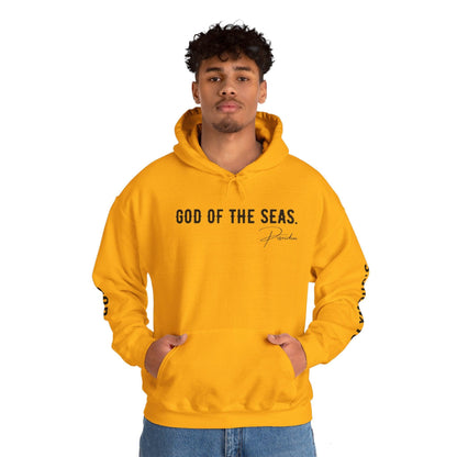 Unisex Hooded Sweatshirt - Olympus's God Poseidon - Pardalês_Free Lifestyle