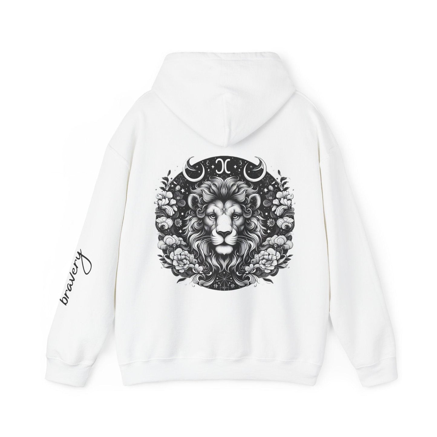 Unisex Hooded Sweatshirt - Leo Sign - Pardalês_Free Lifestyle