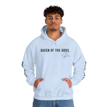 Unisex Hooded Sweatshirt - Olympus's Goddess Hera - Pardalês_Free Lifestyle