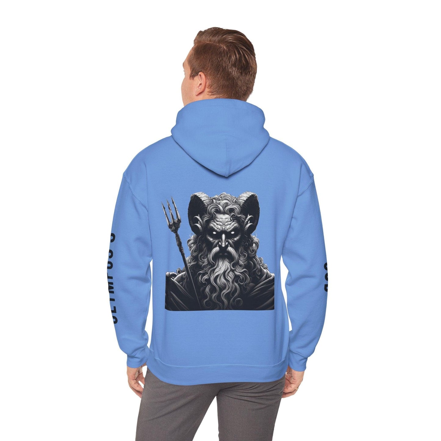 Unisex Hooded Sweatshirt - Olympus's God Hades - Pardalês_Free Lifestyle