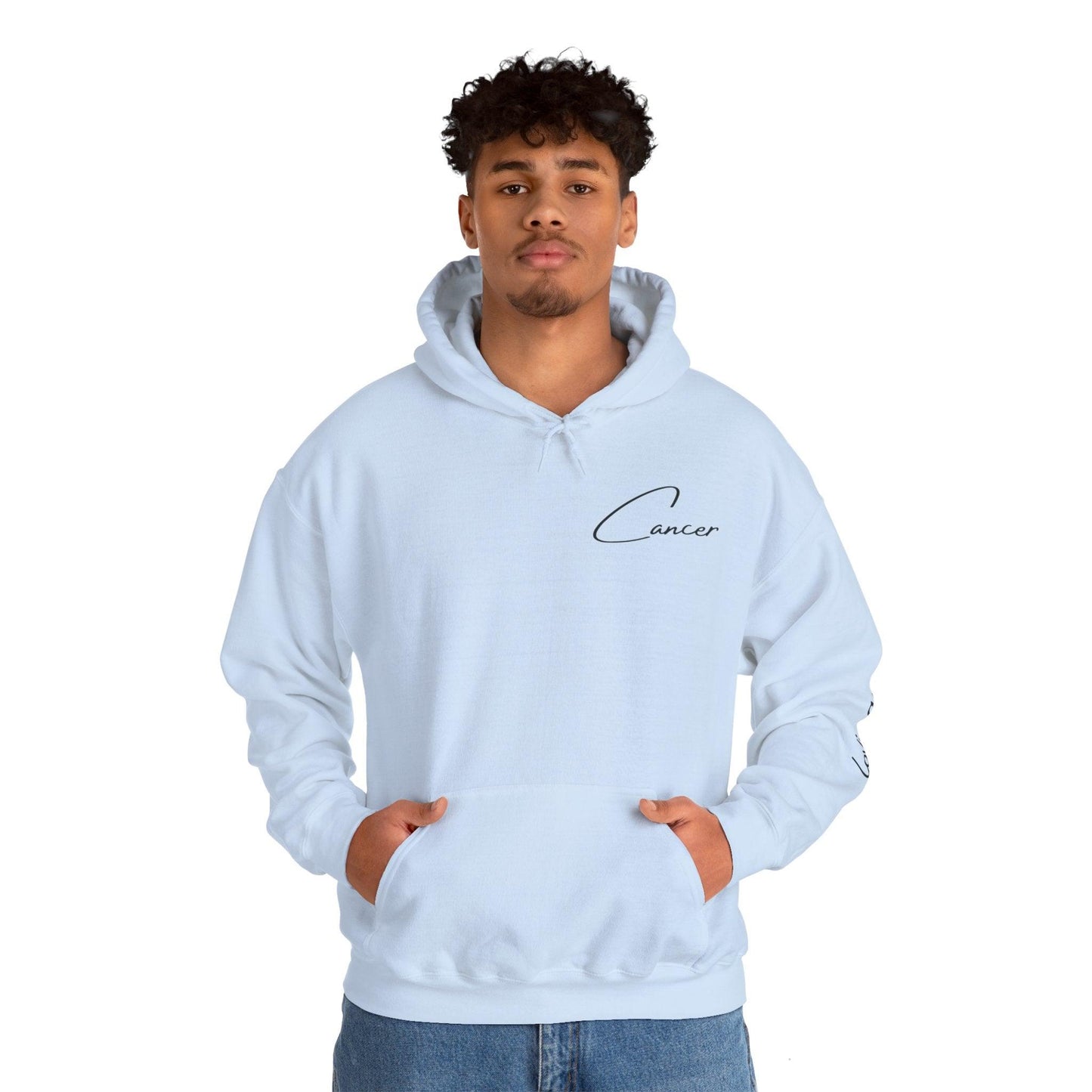 Unisex Hooded Sweatshirt - Cancer Sign - Pardalês_Free Lifestyle