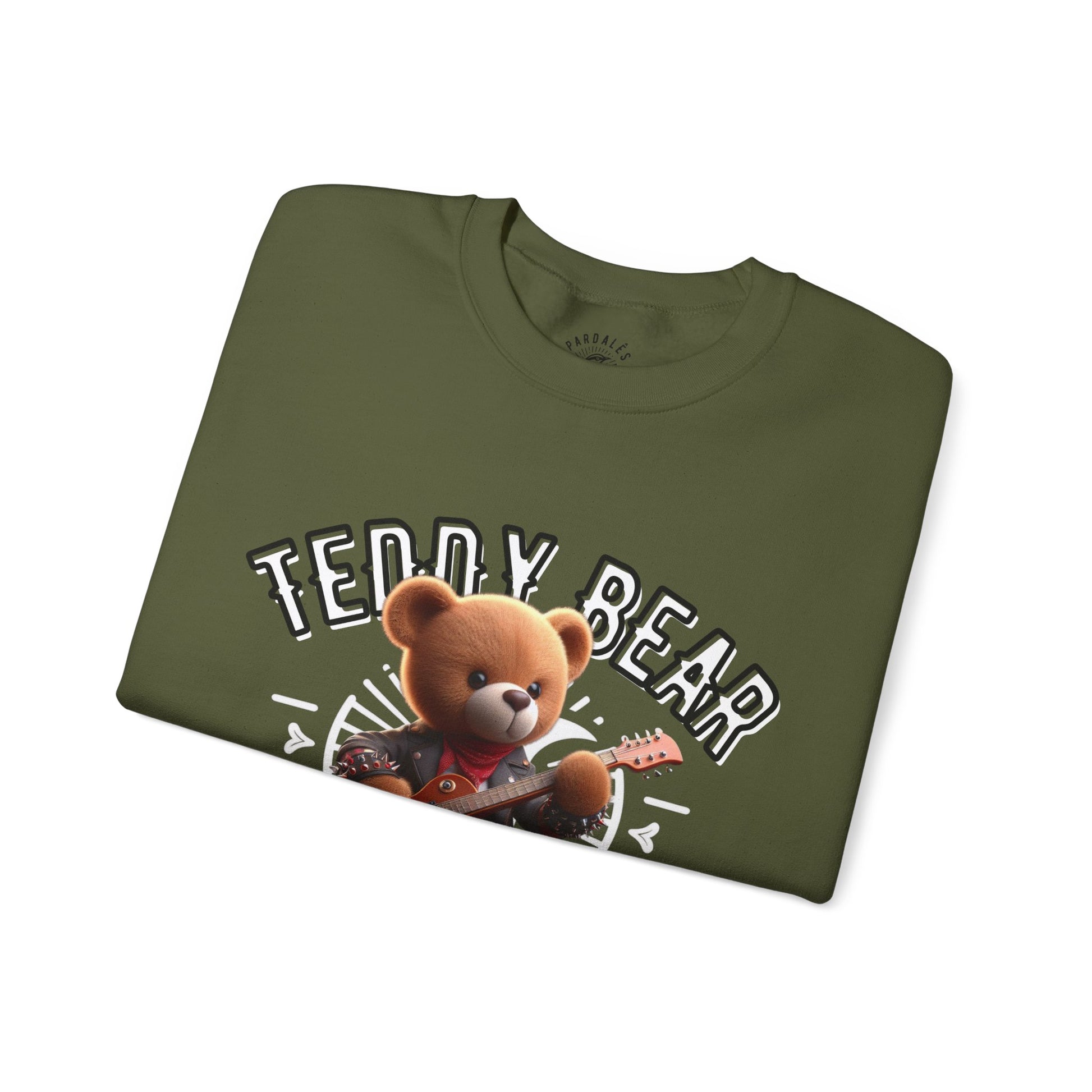 Unisex Sweatshirt - Teddy Rock Star - Pardalês_Free Lifestyle