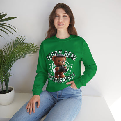 Unisex Sweatshirt - Teddy Photographer - Pardalês_Free Lifestyle