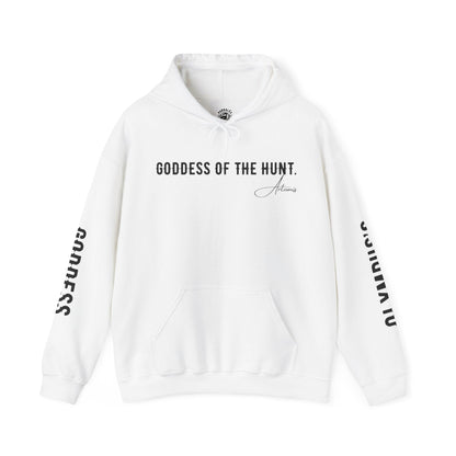 Unisex Hooded Sweatshirt - Olympus's Goddess Artemis - Pardalês_Free Lifestyle