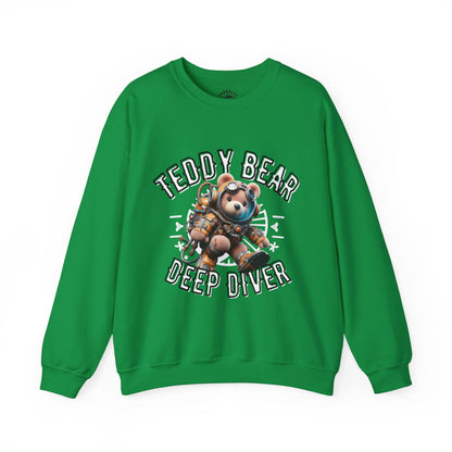 Unisex Sweatshirt - Teddy Deep Diver - Pardalês_Free Lifestyle