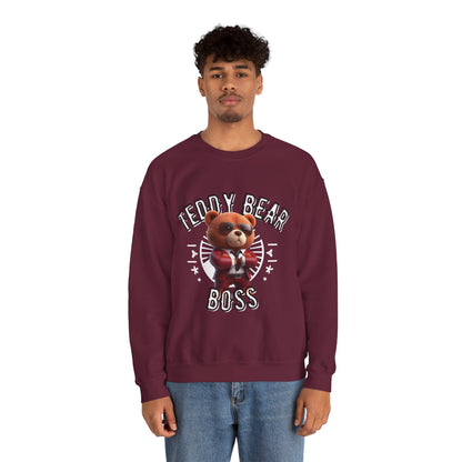 Unisex Sweatshirt - Teddy Boss - Pardalês_Free Lifestyle