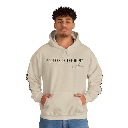 Unisex Hooded Sweatshirt - Olympus's Goddess Artemis - Pardalês_Free Lifestyle