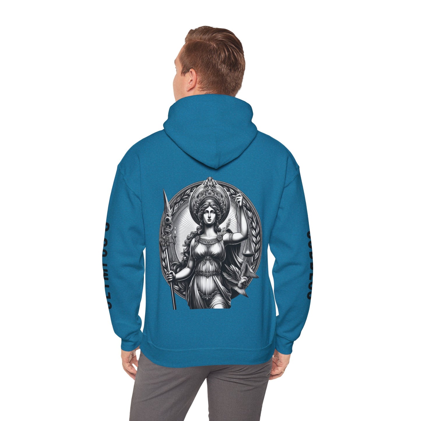 Unisex Hooded Sweatshirt - Olympus's Goddess Athena