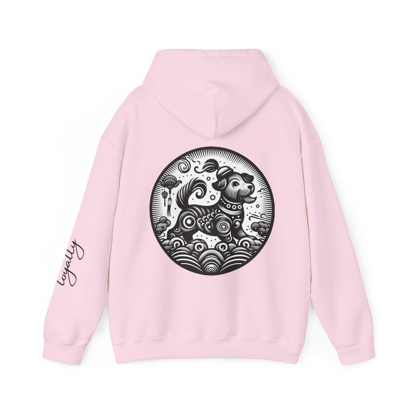 Unisex Hooded Sweatshirt - Chinese Zodiac Dog - Pardalês_Free Lifestyle