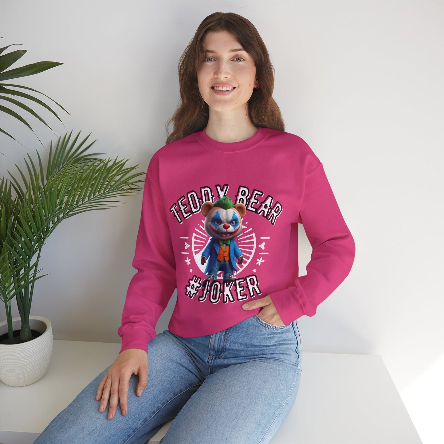 Unisex Sweatshirt - Teddy #Joker - Pardalês_Free Lifestyle