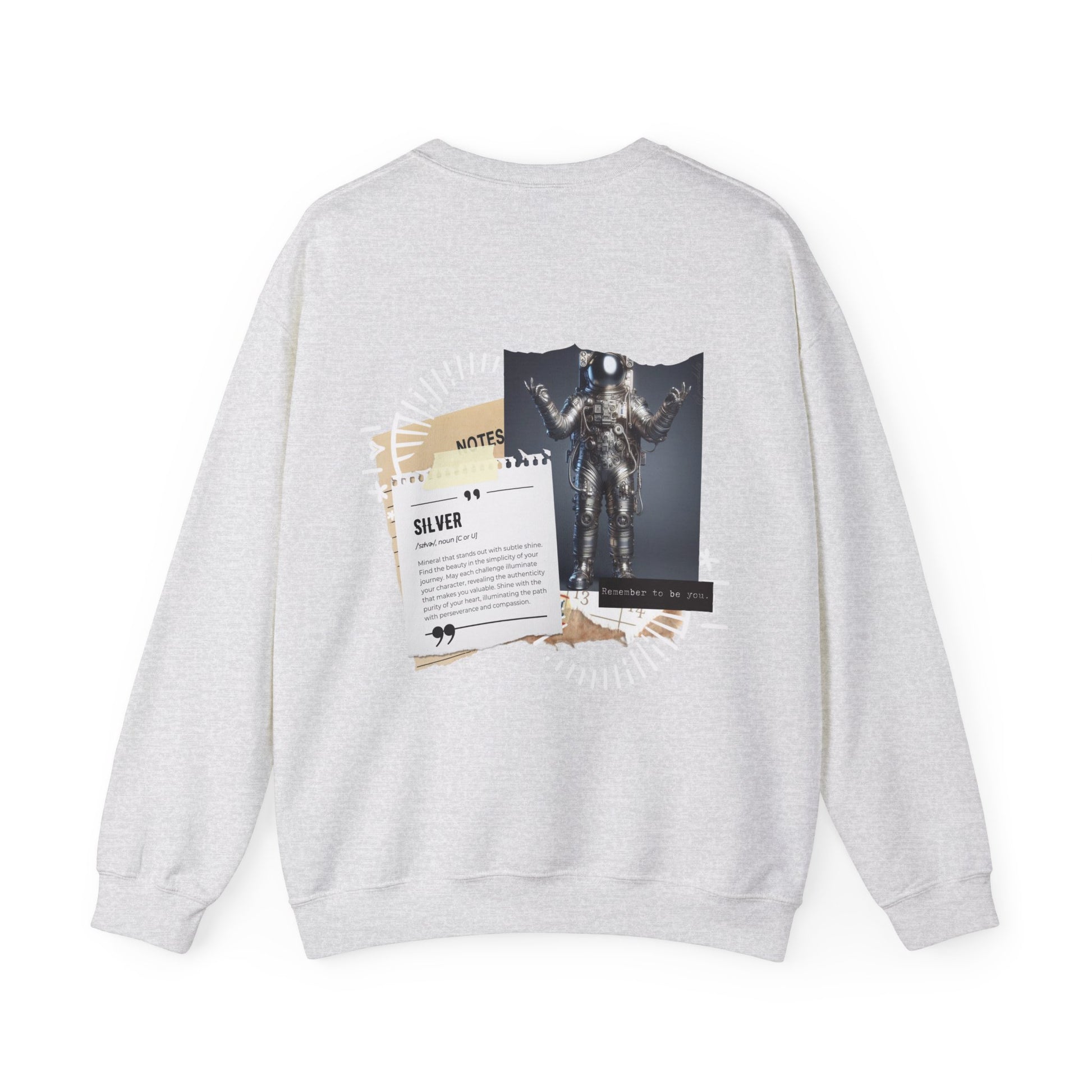 Unisex Sweatshirt - Silver - Pardalês_Free Lifestyle