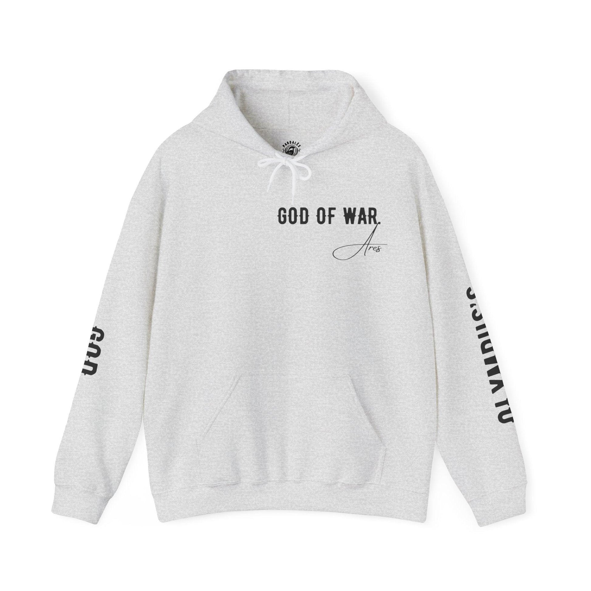 Unisex Hooded Sweatshirt - Olympus's God Ares - Pardalês_Free Lifestyle