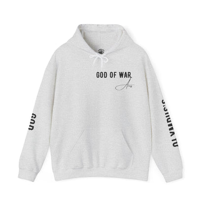 Unisex Hooded Sweatshirt - Olympus's God Ares - Pardalês_Free Lifestyle