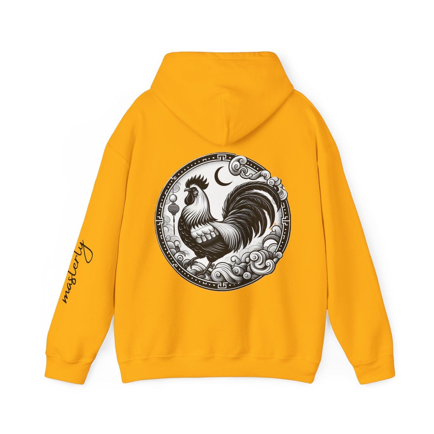 Unisex Hooded Sweatshirt - Chinese Zodiac Rooster - Pardalês_Free Lifestyle