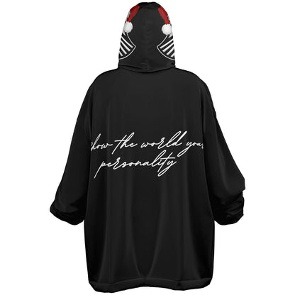 Snug Hoodie - Unisex Christmas Black Subliminator