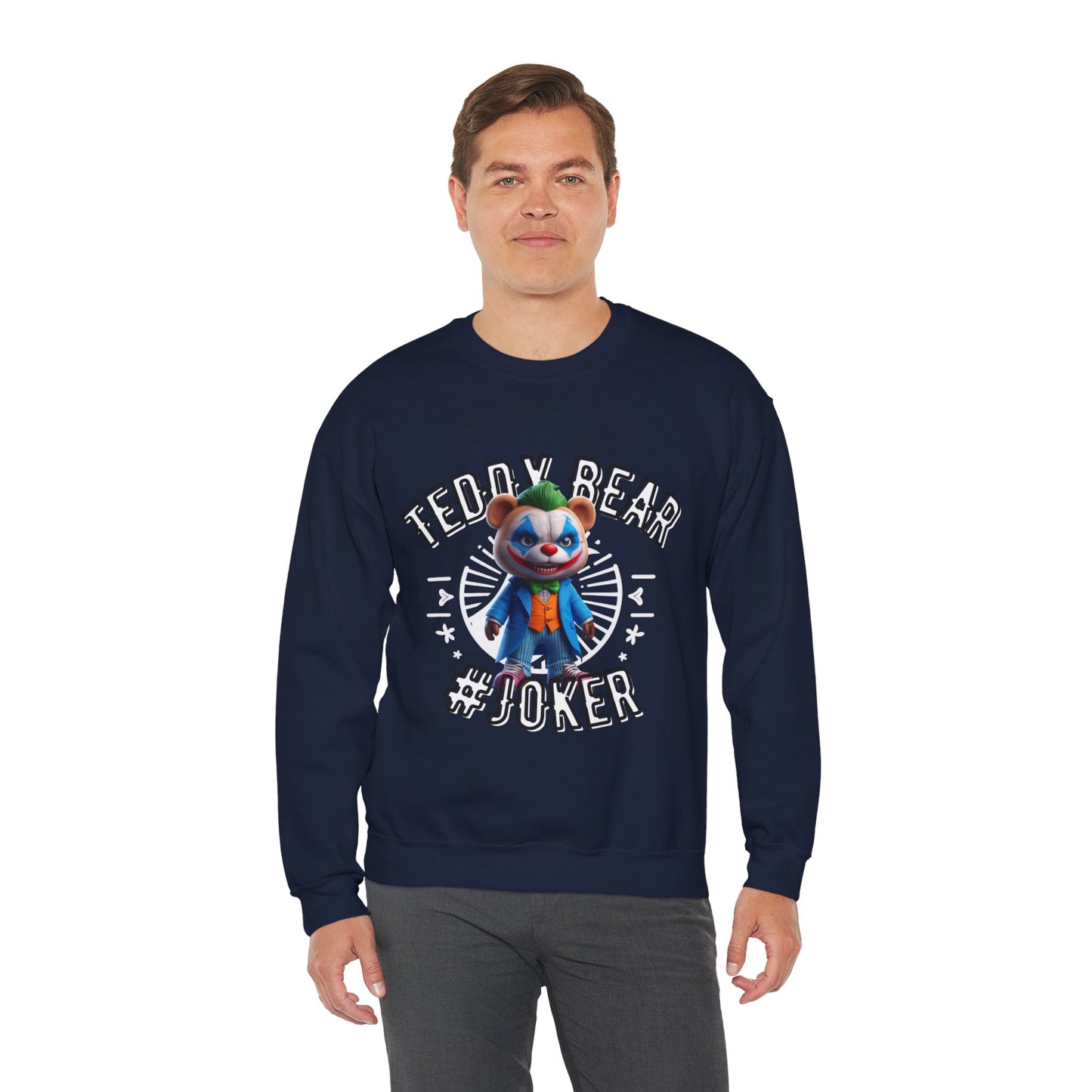 Unisex Sweatshirt - Teddy #Joker - Pardalês_Free Lifestyle