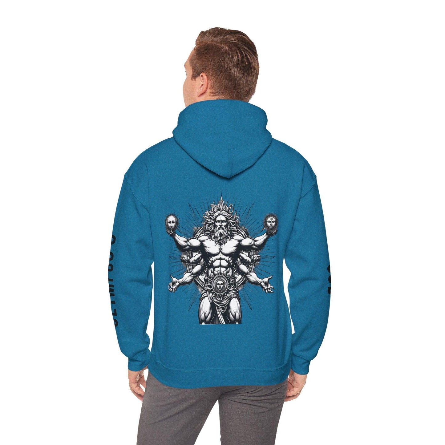 Unisex Hooded Sweatshirt - Olympus's God Apollo - Pardalês_Free Lifestyle