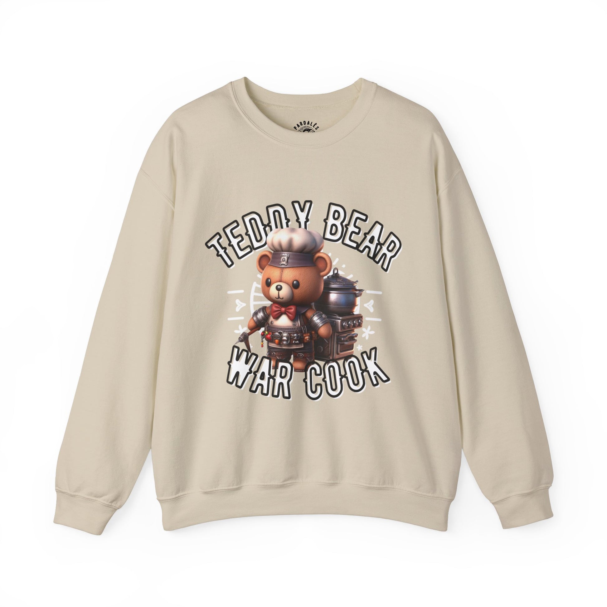 Unisex Sweatshirt - Teddy War Cook - Pardalês_Free Lifestyle