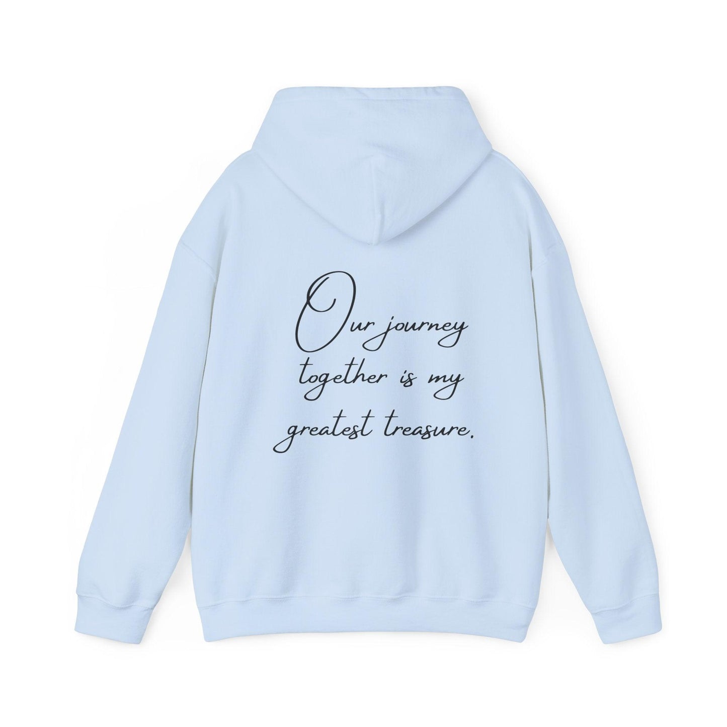 Unisex Hooded Sweatshirt - Valentine's Day - Treasure - Pardalês_Free Lifestyle