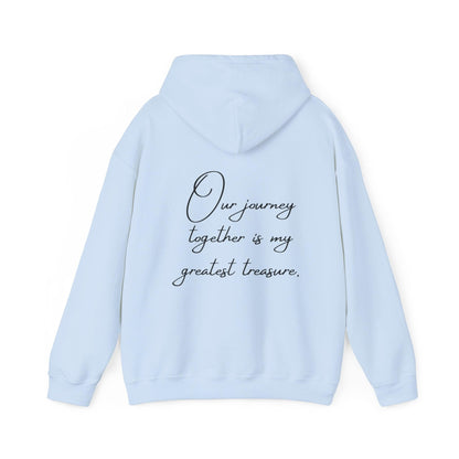 Unisex Hooded Sweatshirt - Valentine's Day - Treasure - Pardalês_Free Lifestyle