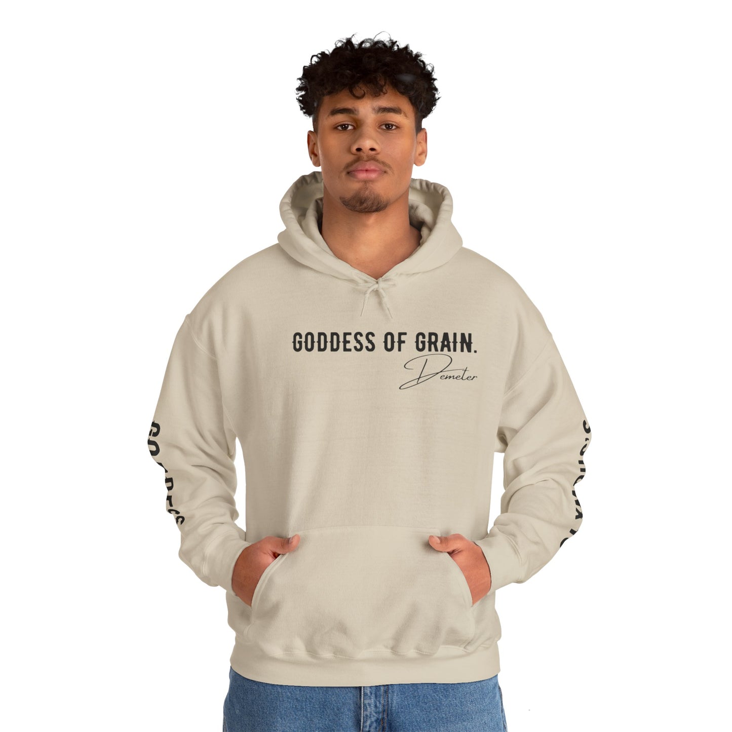 Unisex Hooded Sweatshirt - Olympus's Goddess Demeter