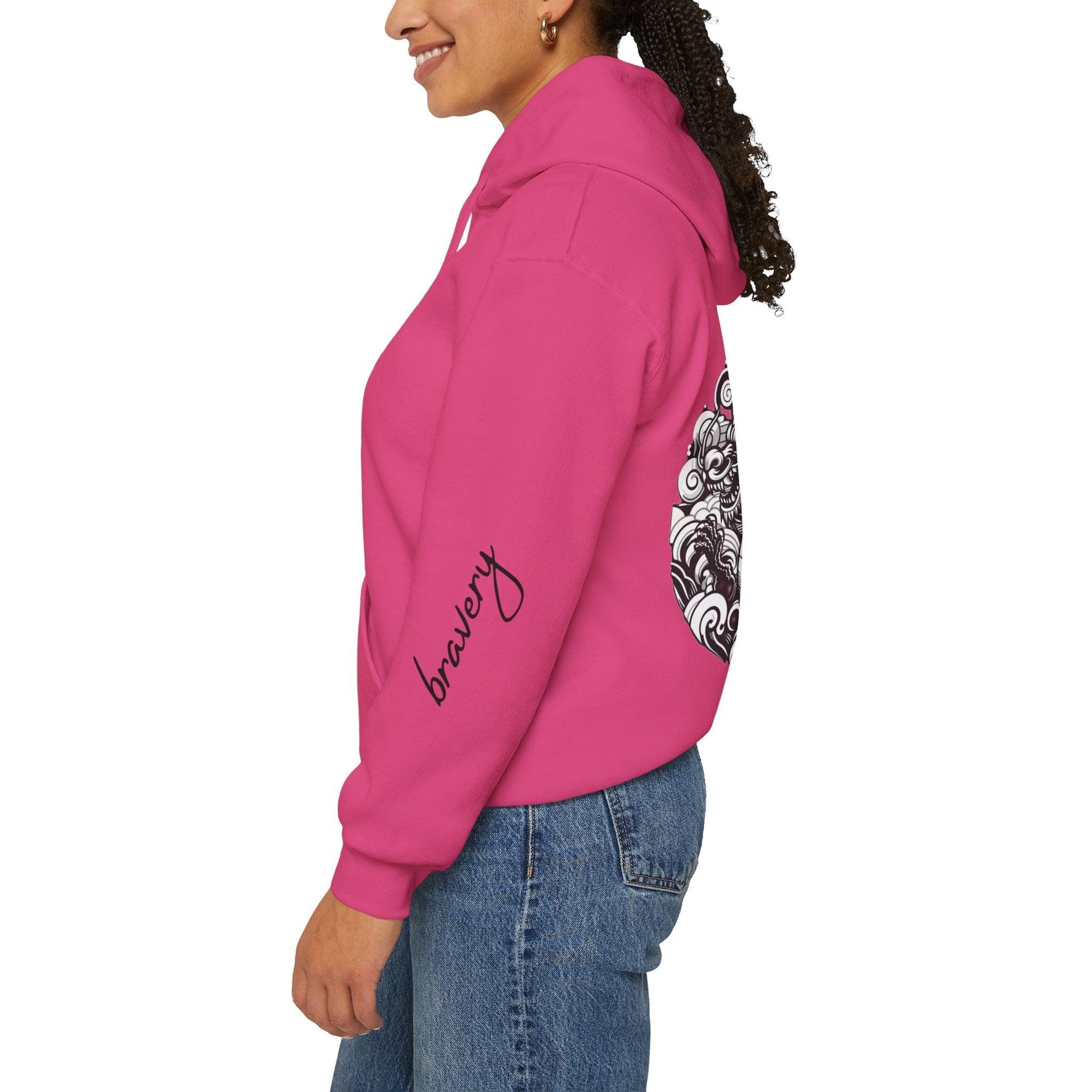 Unisex Hooded Sweatshirt - Chinese Zodiac Dragon - Pardalês_Free Lifestyle