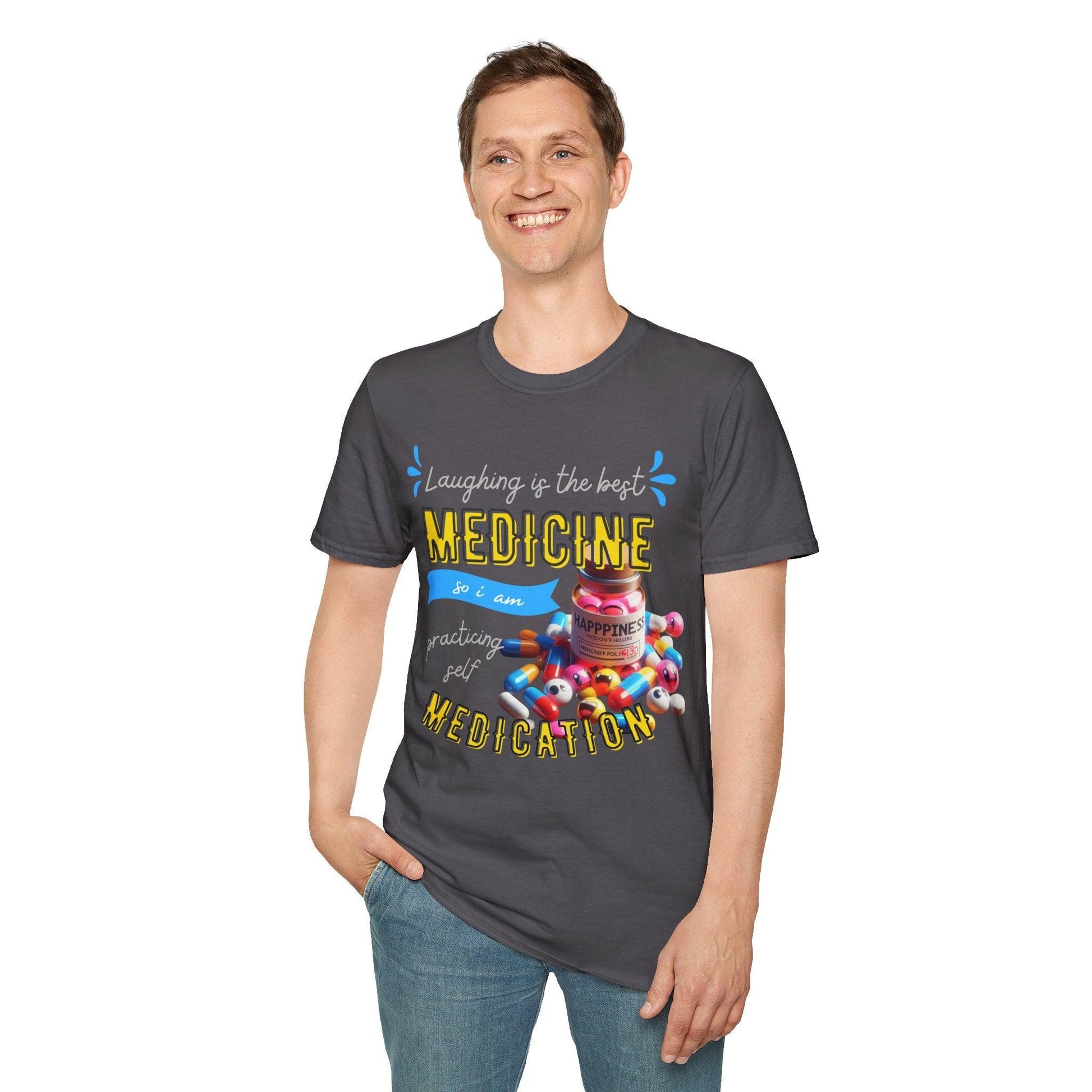 My Way to MEDICINE - Softstyle T-Shirt - Pardalês_Free Lifestyle