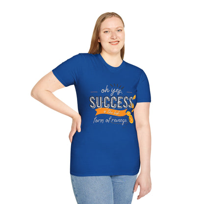 My Way to SUCCESS - Softstyle T-Shirt - Pardalês_Free Lifestyle