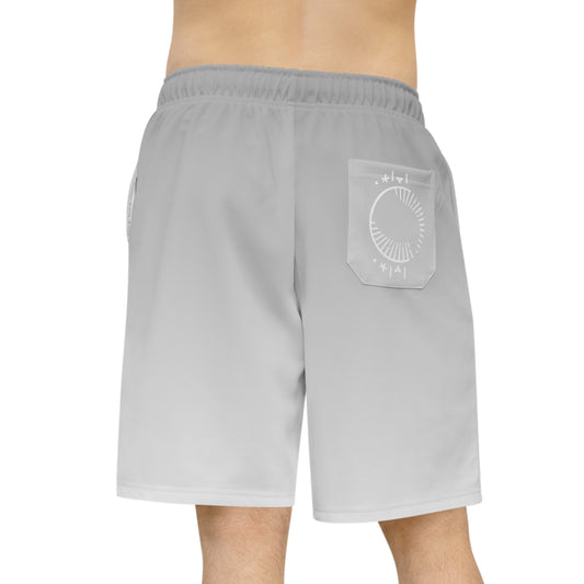 Men Long Shorts - Light Grey