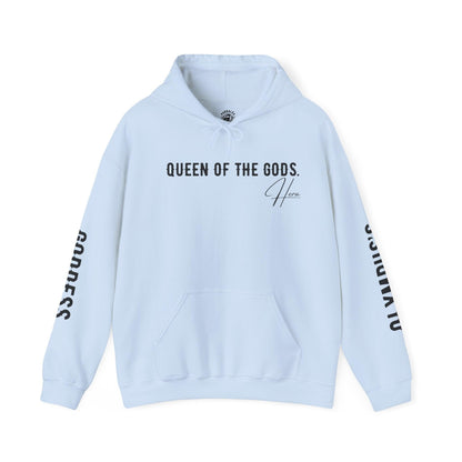 Unisex Hooded Sweatshirt - Olympus's Goddess Hera - Pardalês_Free Lifestyle