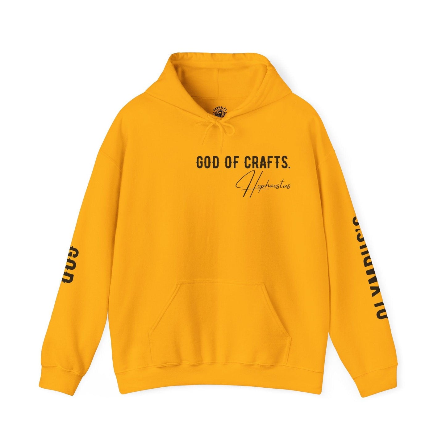 Unisex Hooded Sweatshirt - Olympus's God Hephaestus - Pardalês_Free Lifestyle