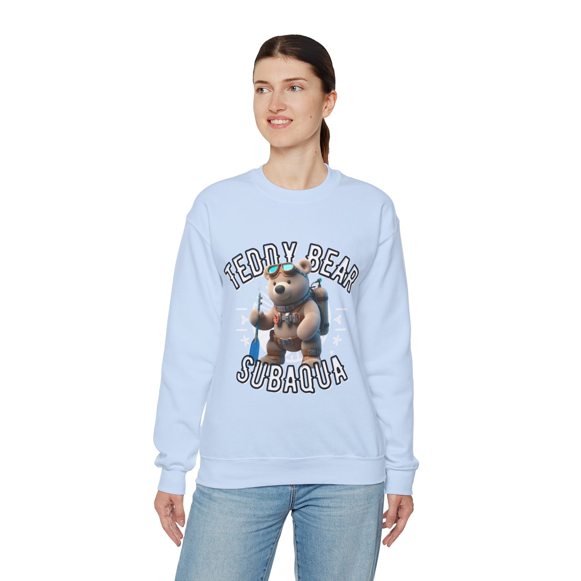 Unisex Sweatshirt - Teddy Subaqua - Pardalês_Free Lifestyle