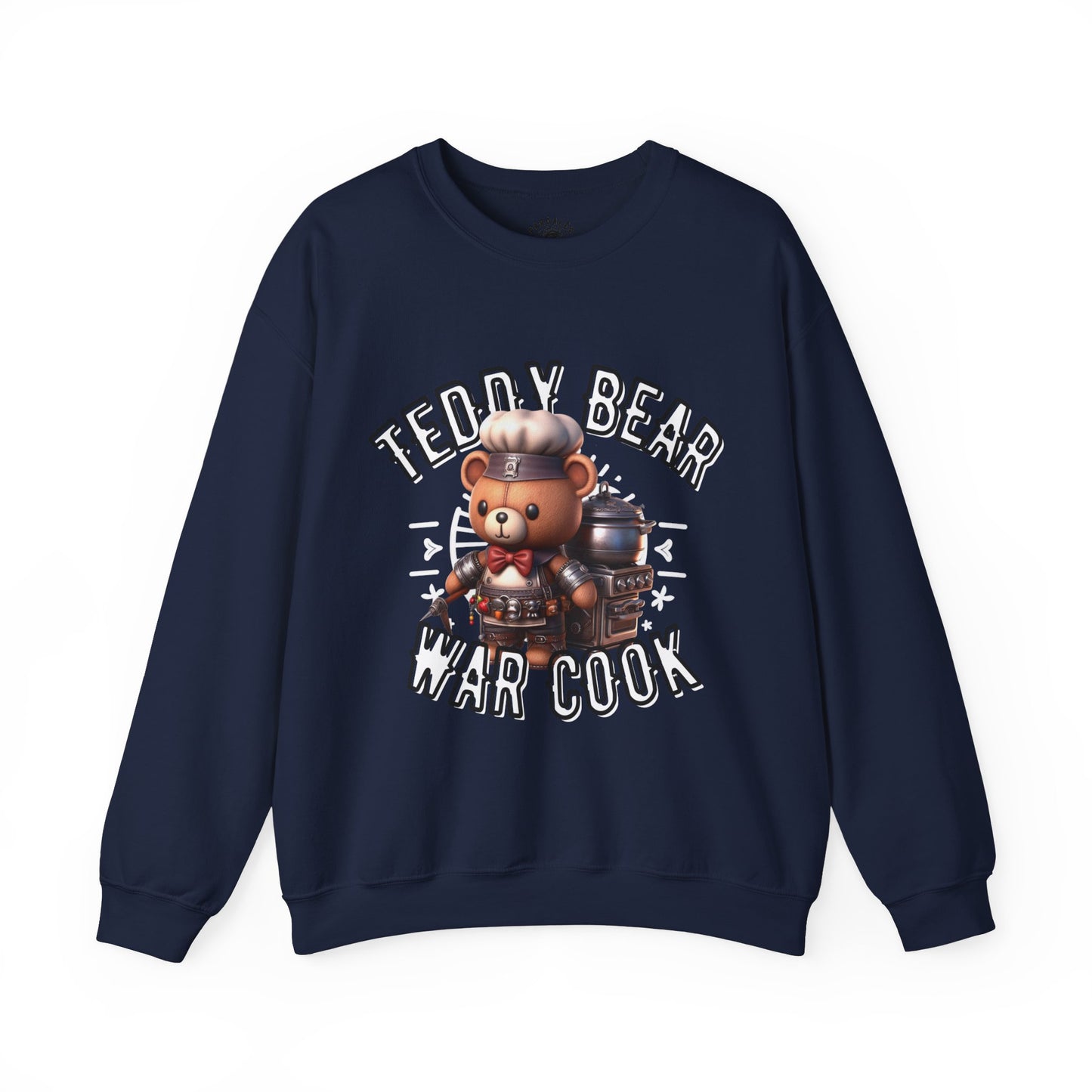 Unisex Sweatshirt - Teddy War Cook - Pardalês_Free Lifestyle