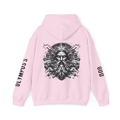 Unisex Hooded Sweatshirt - Olympus's God Zeus - Pardalês_Free Lifestyle