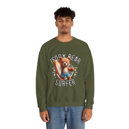 Unisex Sweatshirt - Teddy Surfer - Pardalês_Free Lifestyle